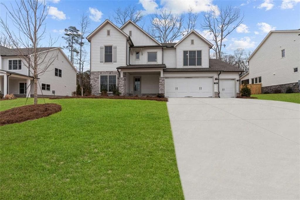 4 bedroom, 4 bathroom, 3,209 sq ft single family residence sold at 2364 Ellis Mountain Drive, Marietta, GA 30064 — photo 1 of 1