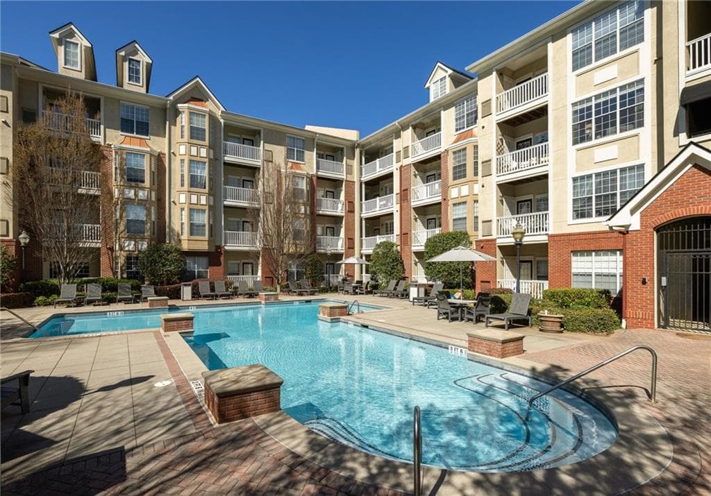 1 bedroom, 1 bathroom condominium sold at 1225 Westchester Ridge, Atlanta, GA 30329