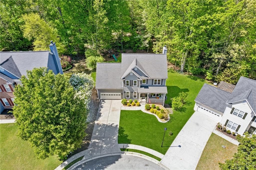4 bedroom, 3 bathroom single family residence sold at 3542 Cascade Ive Drive, Buford, GA 30519