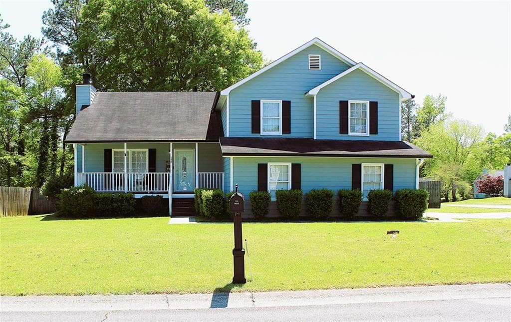 4 bedroom, 2 bathroom single family residence sold at 3420 CALEY MILL Lane, Powder Springs, GA 30127