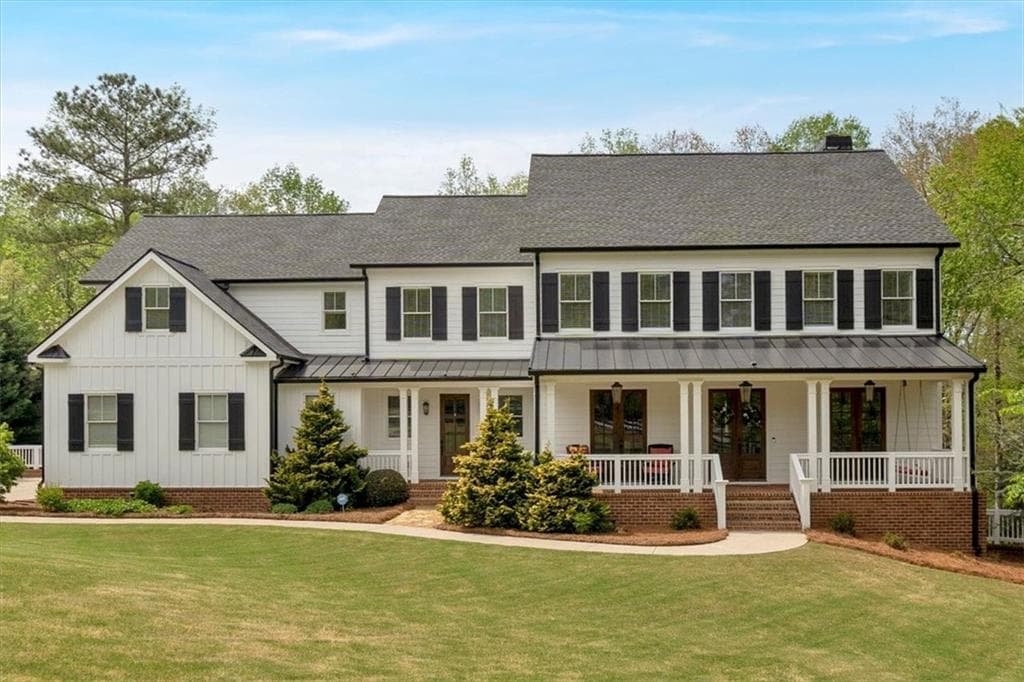 5 bedroom, 6 bathroom, 7,400 sq ft single family residence sold at 135 Arbor Shoals Drive, Canton, GA 30115