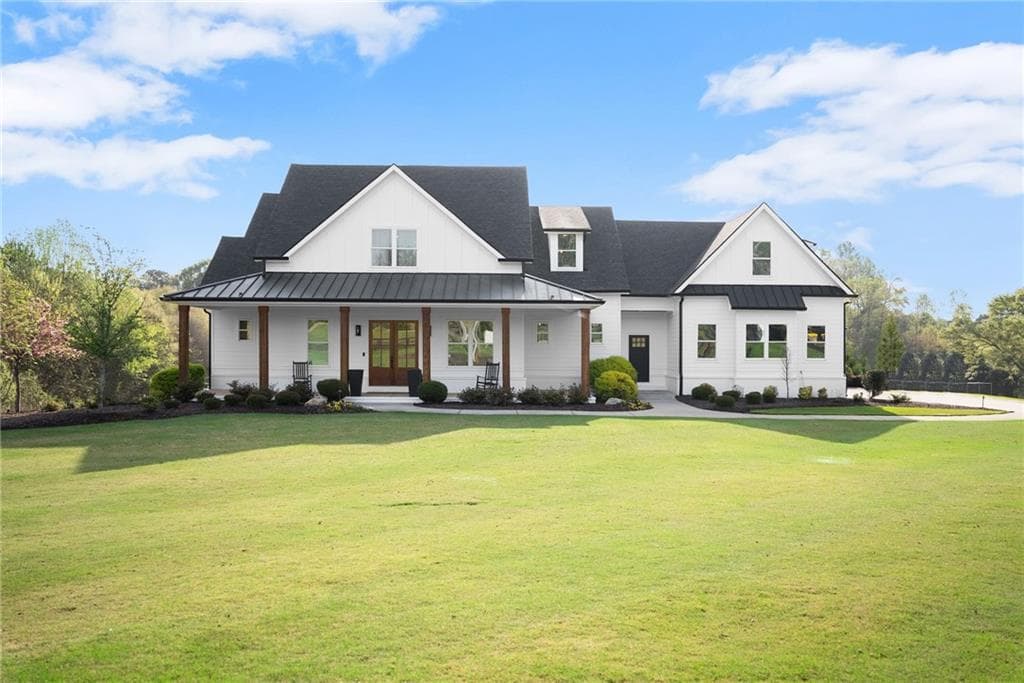 5 bedroom, 6 bathroom, 5,545 sq ft single family residence sold at 35 Happy Chair Lane, Hoschton, GA 30548