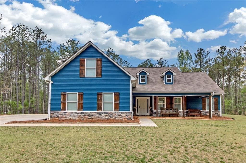 3 bedroom, 2 bathroom single family residence sold at 1336 Rocky Plains Road, Covington, GA 30016