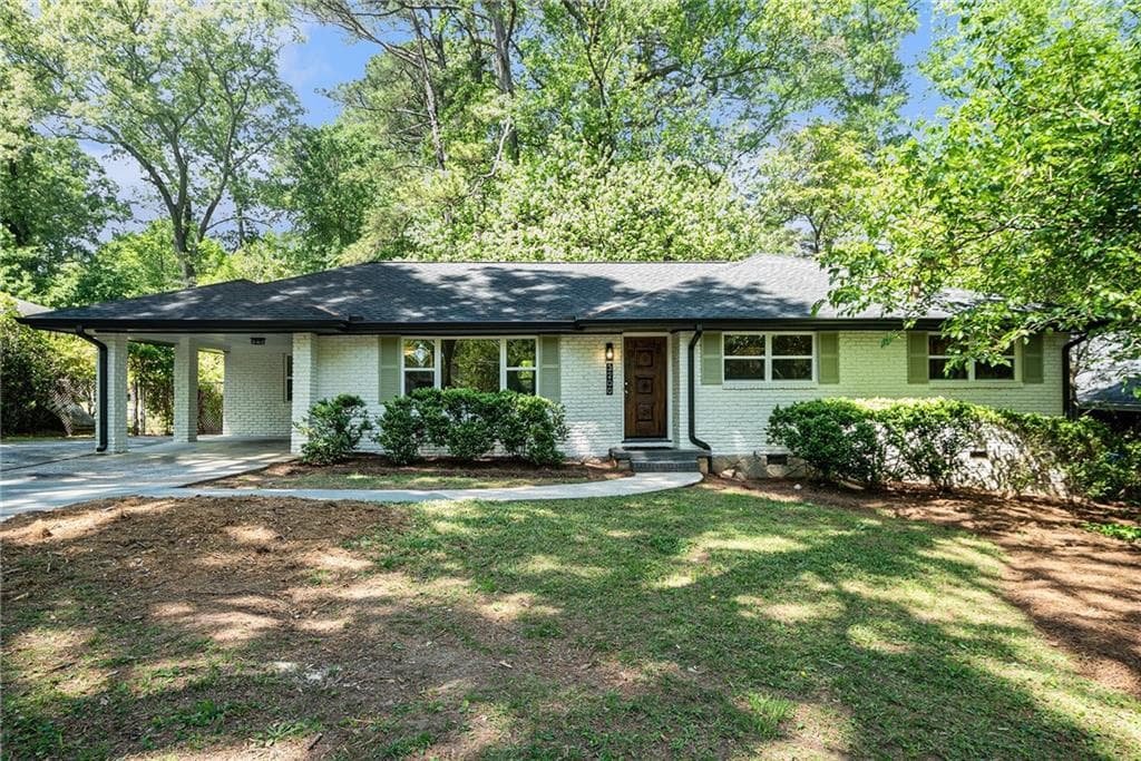 3 bedroom, 2 bathroom single family residence sold at 3200 Rehoboth Drive, Decatur, GA 30033