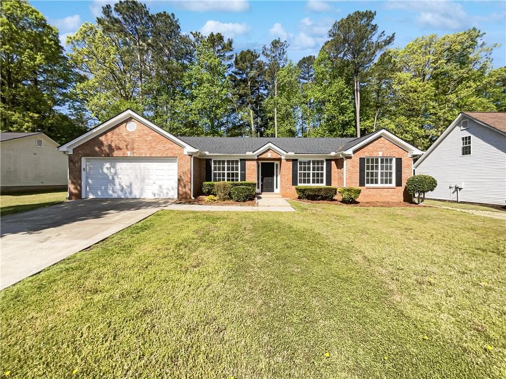 4 bedroom, 2 bathroom single family residence sold at 6028 Arbor Links Road, Lithonia, GA 30058
