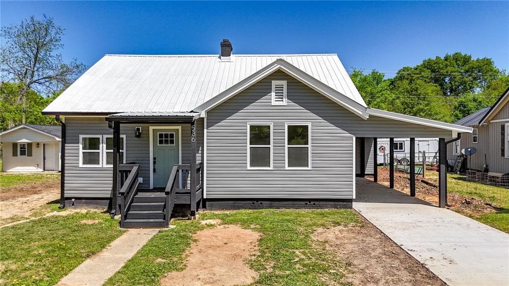 3 bedroom, 2 bathroom single family residence sold at 536 Lane Street, Rockmart, GA 30153
