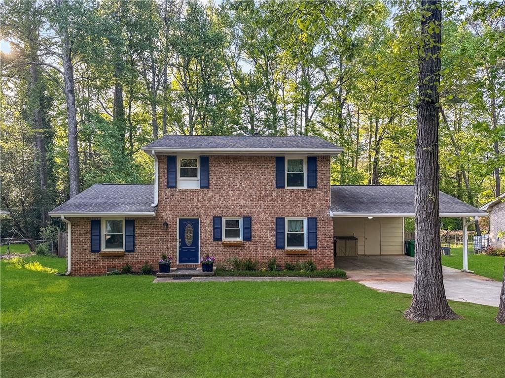 4 bedroom, 2 bathroom single family residence sold at 2736 Old Norcross Road, Tucker, GA 30084