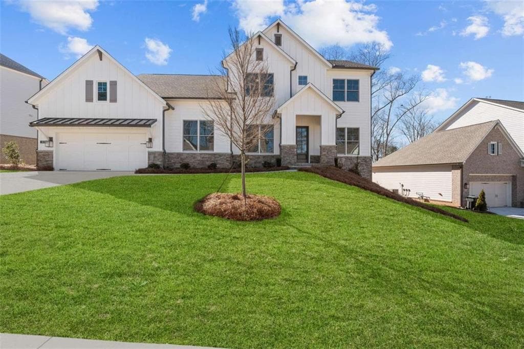 4 bedroom, 5 bathroom single family residence sold at 2023 Fern Mountain Lane, Marietta, GA 30064