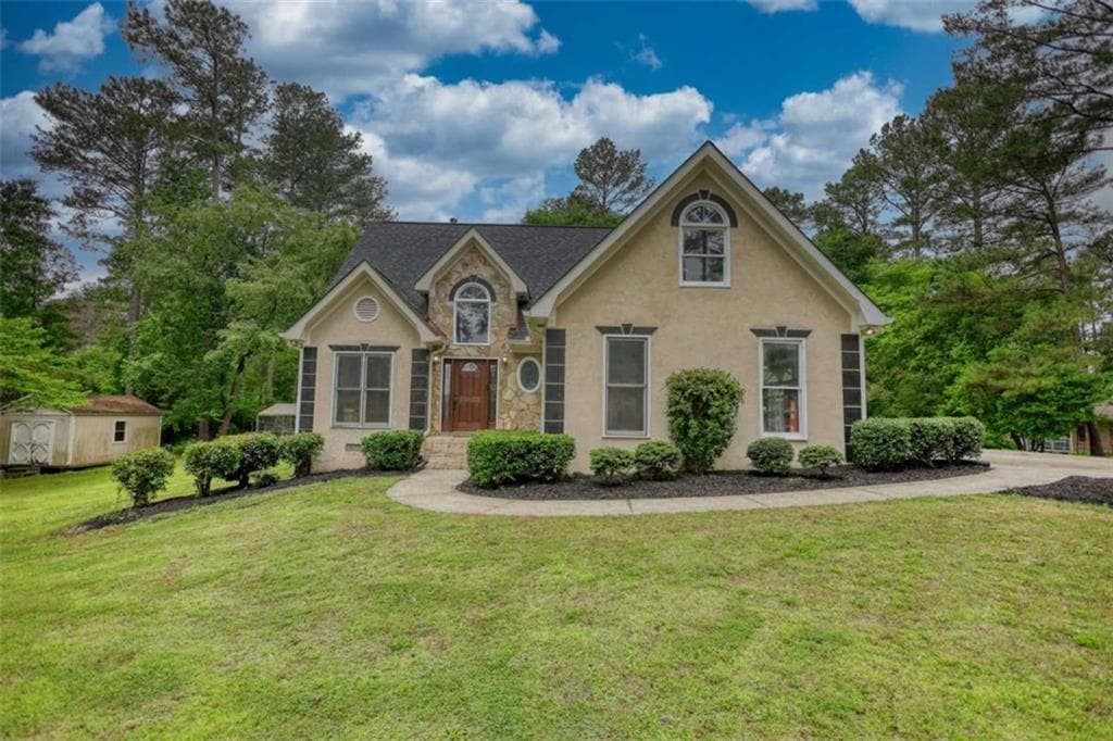 3 bedroom, 3 bathroom single family residence sold at 1761 McDaniel Mill Road, Conyers, GA 30094