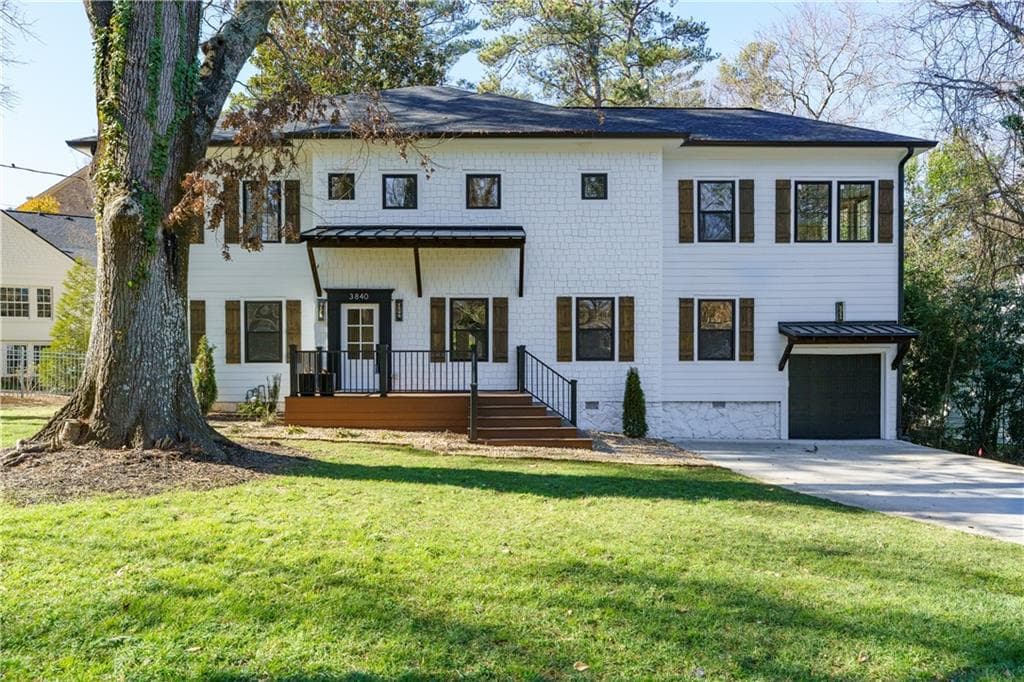 5 bedroom, 5 bathroom single family residence sold at 3840 Wieuca Terrace, Atlanta, GA 30342