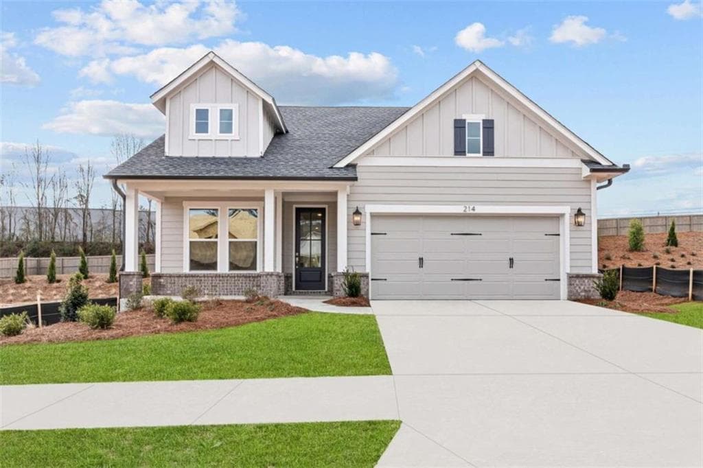 2 bedroom, 3 bathroom, 2,008 sq ft single family residence sold at 214 Strawberry Lane, Woodstock, GA 30189