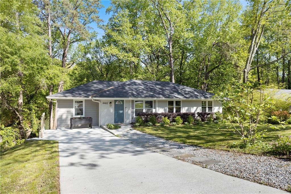 4 bedroom, 2 bathroom single family residence sold at 4462 Cain Circle, Tucker, GA 30084