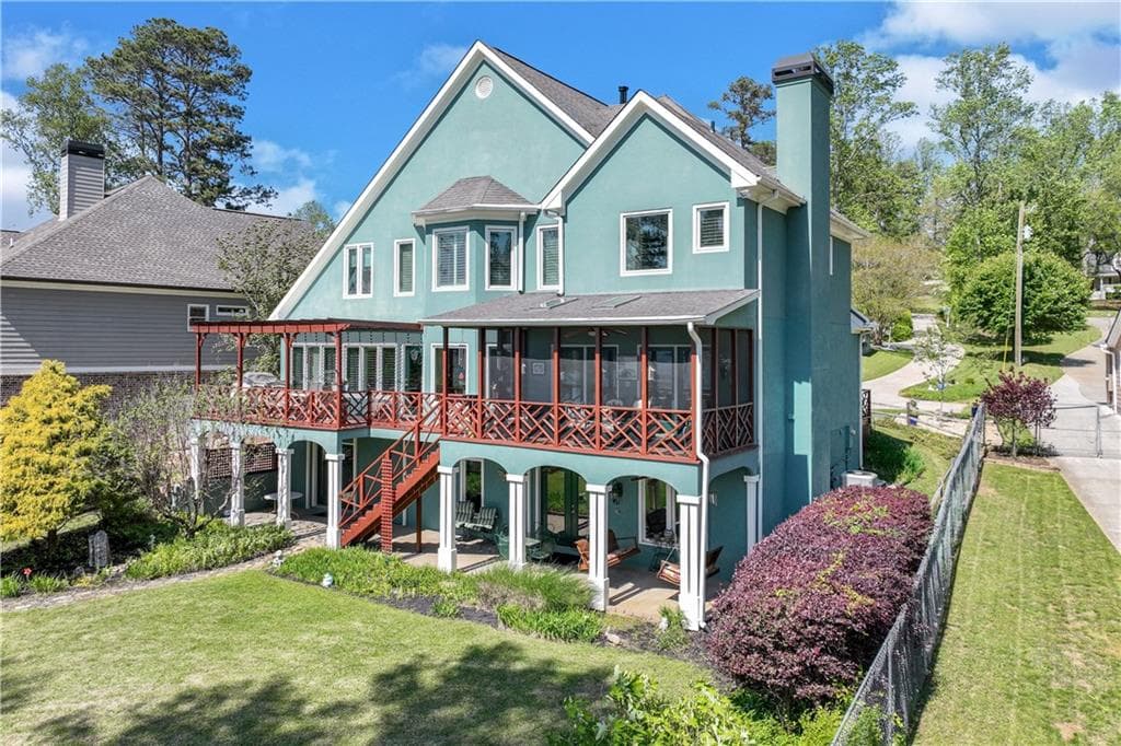5 bedroom, 5 bathroom, 5,353 sq ft single family residence sold at 6780 Lawson Circle, Gainesville, GA 30506