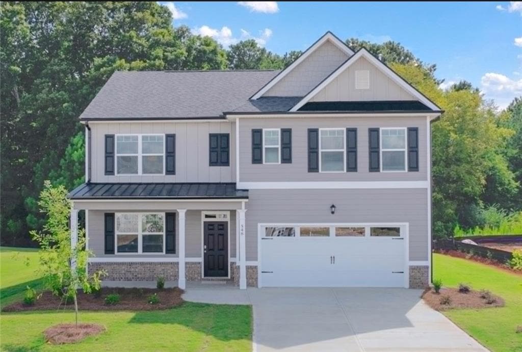 5 bedroom, 3 bathroom single family residence sold at 319 GREAT SALT LANE, Hoschton, GA 30548