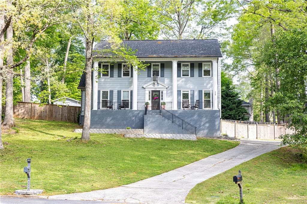4 bedroom, 3 bathroom single family residence sold at 4973 Bridgeport Lane, Peachtree Corners, GA 30092