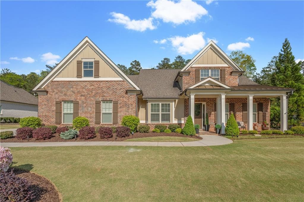 4 bedroom, 5 bathroom single family residence sold at 754 Creekside Bend, Alpharetta, GA 30004