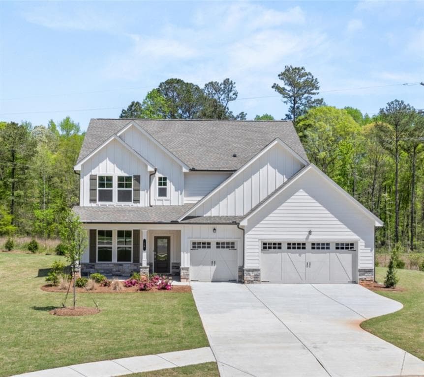 4 bedroom, 3 bathroom single family residence sold at 14 Ramble Way, Sharpsburg, GA 30277