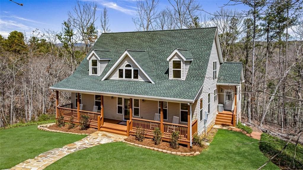 4 bedroom, 4 bathroom single family residence sold at 3701 Woodring Branch Road, Ellijay, GA 30540