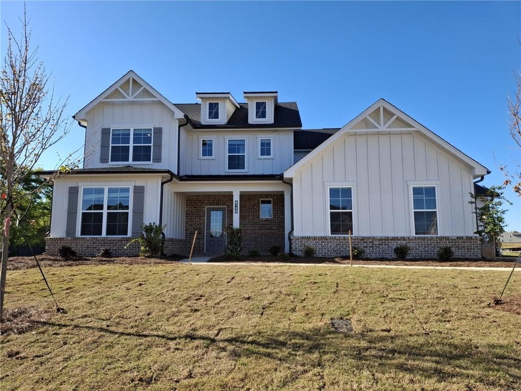 6 bedroom, 6 bathroom single family residence sold at 6730 Jumping Trout Drive lot 23, Dawsonville, GA 30534