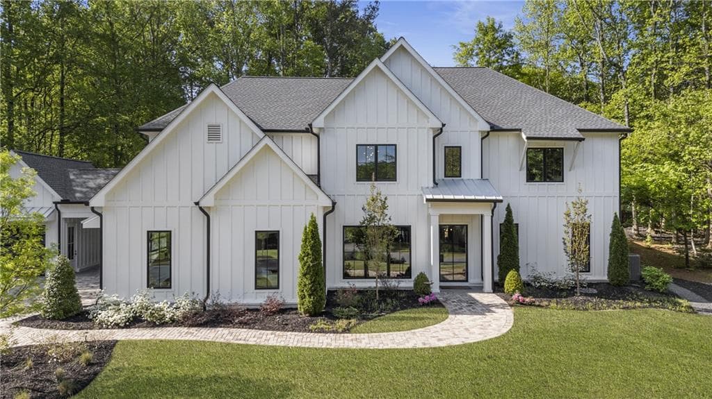 4 bedroom, 6 bathroom single family residence sold at 214 Kenneth Drive, Alpharetta, GA 30009
