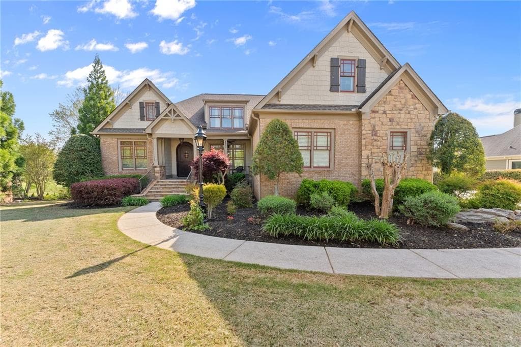 5 bedroom, 5 bathroom single family residence sold at 487 Gold Bullion Drive, Dawsonville, GA 30534