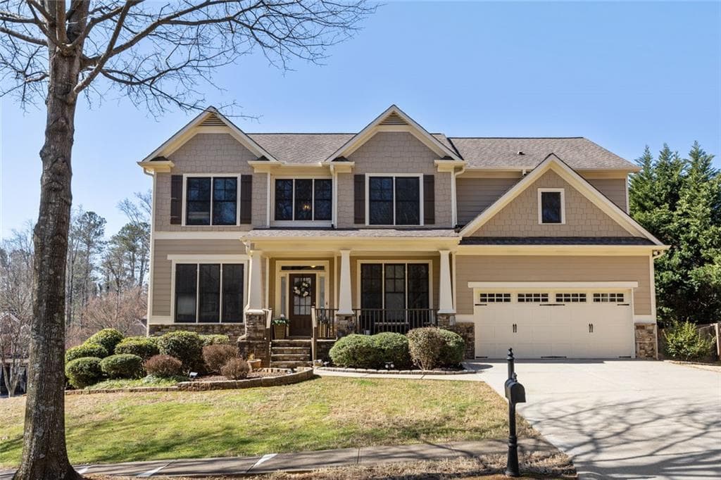 5 bedroom, 3 bathroom single family residence sold at 4012 Grand Park Drive, Suwanee, GA 30024