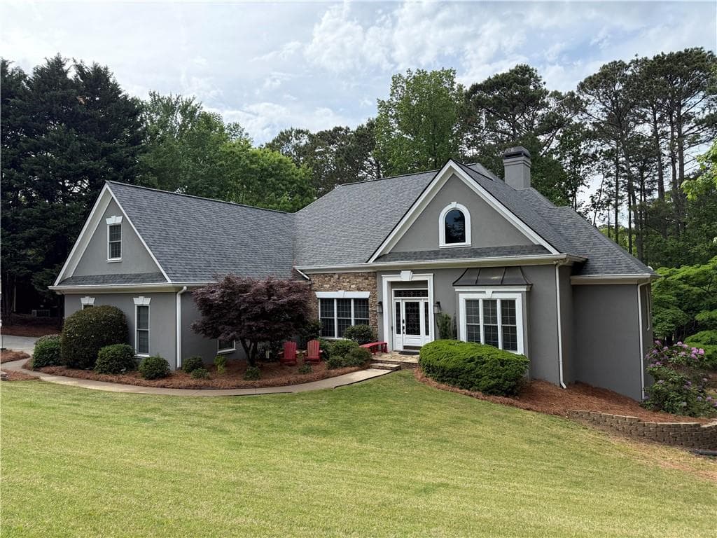 6 bedroom, 6 bathroom, 5,902 sq ft single family residence sold at 6608 Sweetwater Point, Flowery Branch, GA 30542