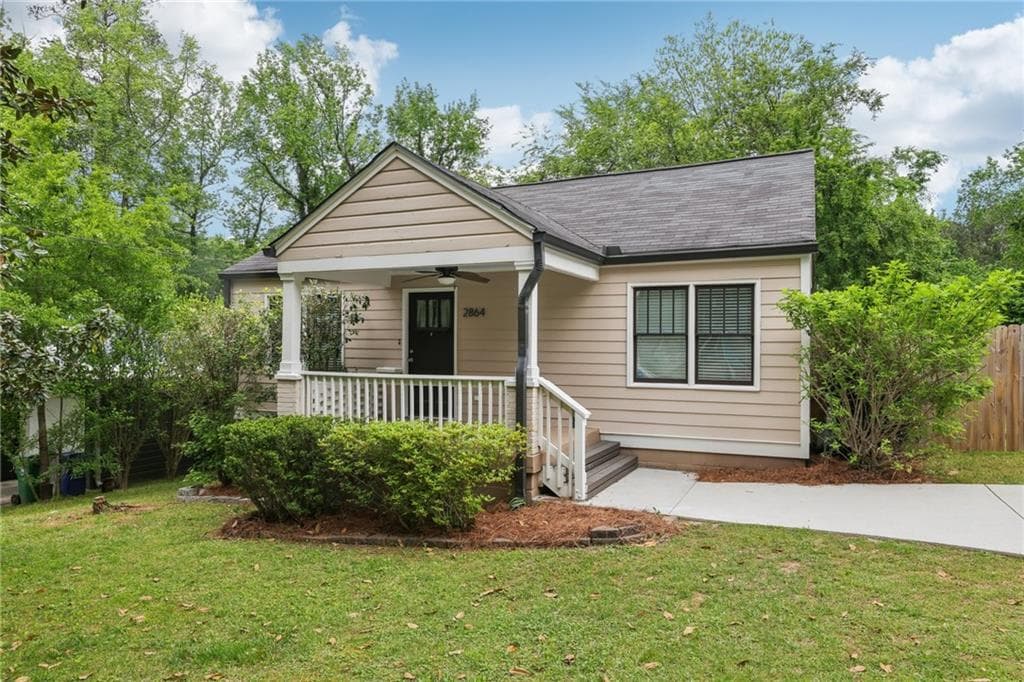 3 bedroom, 2 bathroom single family residence sold at 2864 White Oak Drive, Decatur, GA 30032