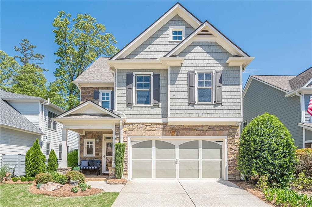 3 bedroom, 4 bathroom single family residence sold at 235 CORNERSTONE Drive, Woodstock, GA 30188