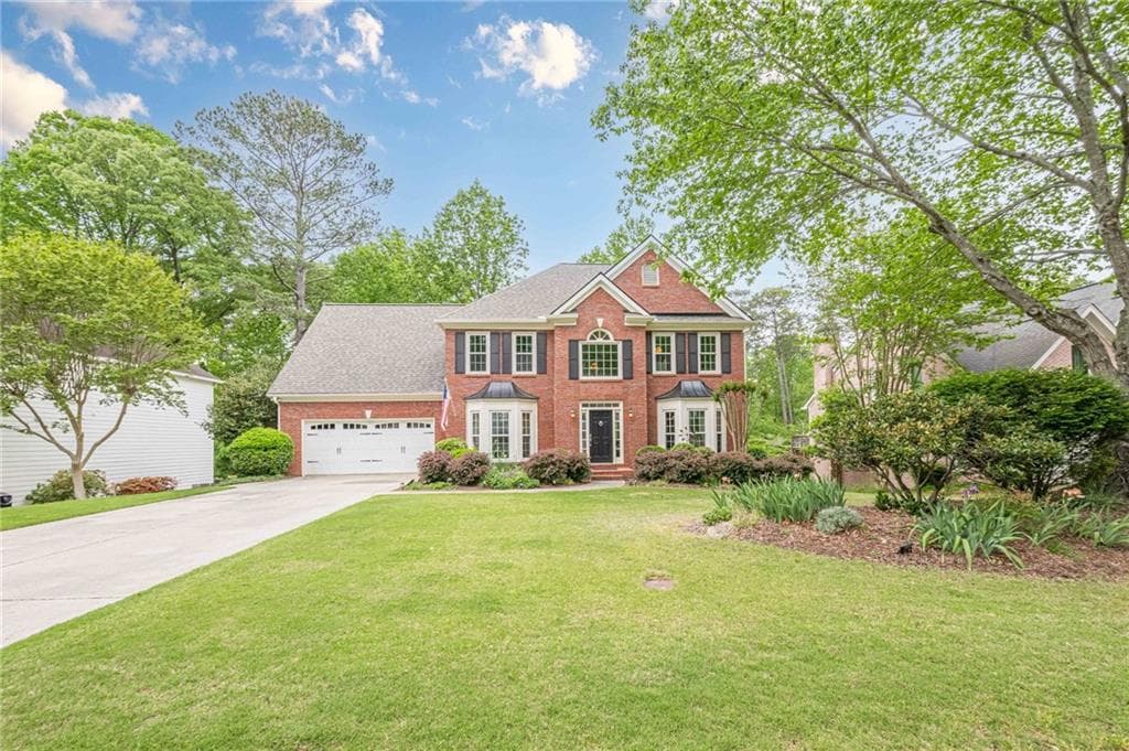 4 bedroom, 3 bathroom single family residence sold at 745 Amberton Close, Suwanee, GA 30024