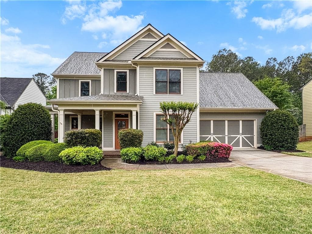 4 bedroom, 4 bathroom single family residence sold at 135 Haleys Circle, Woodstock, GA 30188
