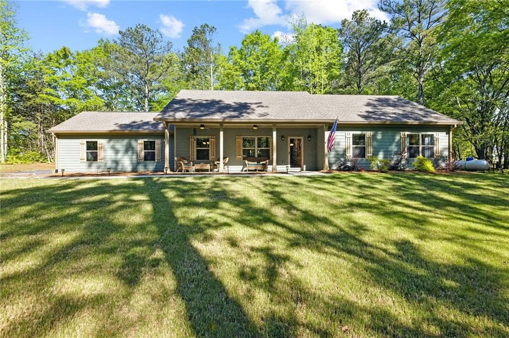 3 bedroom, 3 bathroom single family residence sold at 1314 Robison Cemetery Road, Monroe, GA 30655