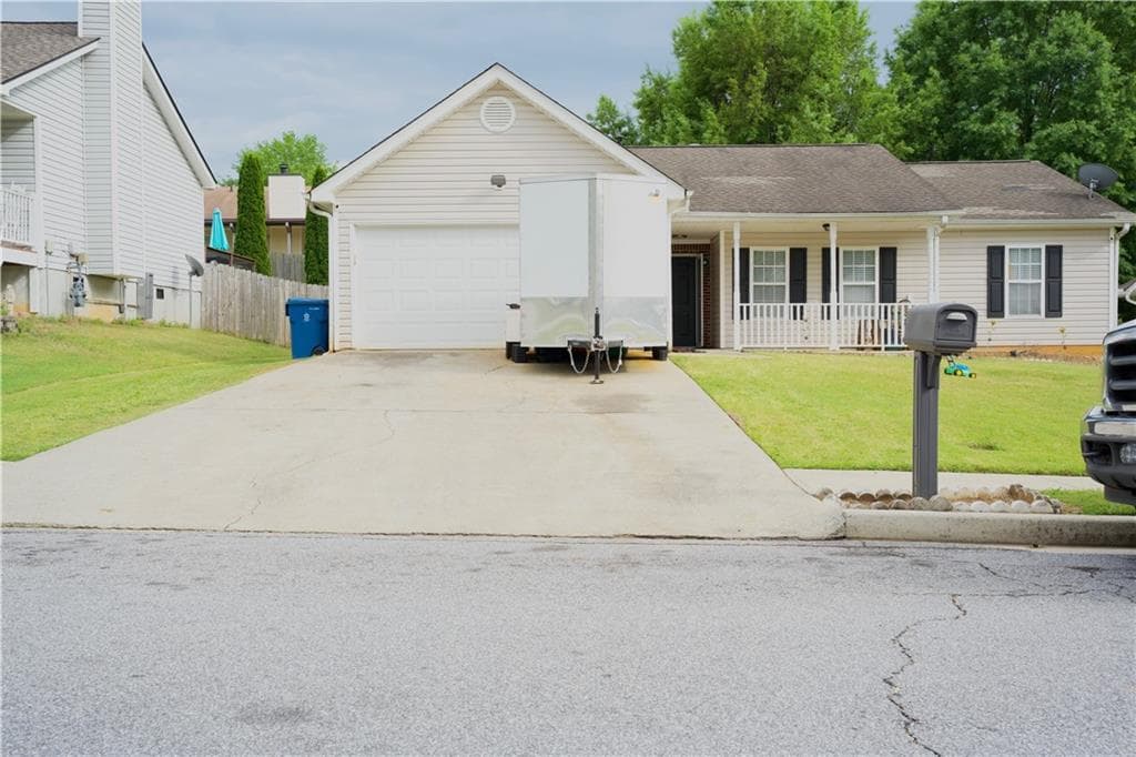 3 bedroom, 2 bathroom single family residence sold at 2568 Morning Glory Place, Lawrenceville, GA 30044