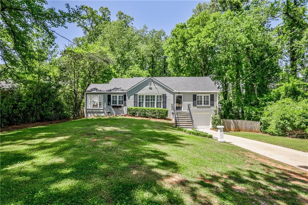 3 bedroom, 2 bathroom single family residence sold at 1362 Briarcliff Road, Atlanta, GA 30306
