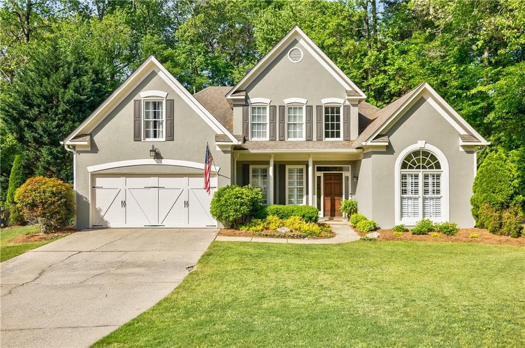 4 bedroom, 3 bathroom single family residence sold at 7155 Hartsfield Place, Suwanee, GA 30024