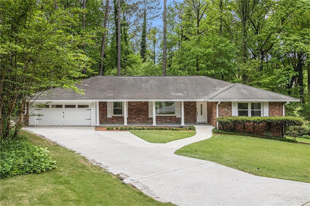 4 bedroom, 3 bathroom single family residence sold at 2429 Sherbrooke Court, Atlanta, GA 30345