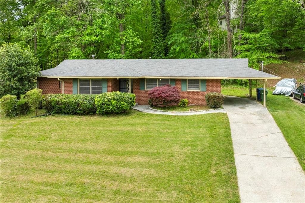 3 bedroom, 2 bathroom, 1,416 sq ft single family residence sold at 3050 Rebecca Drive, Atlanta, GA 30311