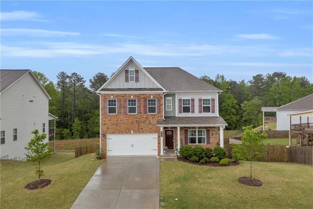 5 bedroom, 5 bathroom single family residence sold at 3510 Meadow Grass Drive, Dacula, GA 30019