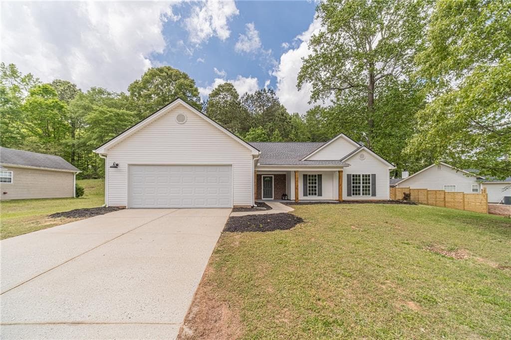 3 bedroom, 2 bathroom single family residence sold at 370 Lokeys Ridge Road, Bethlehem, GA 30620