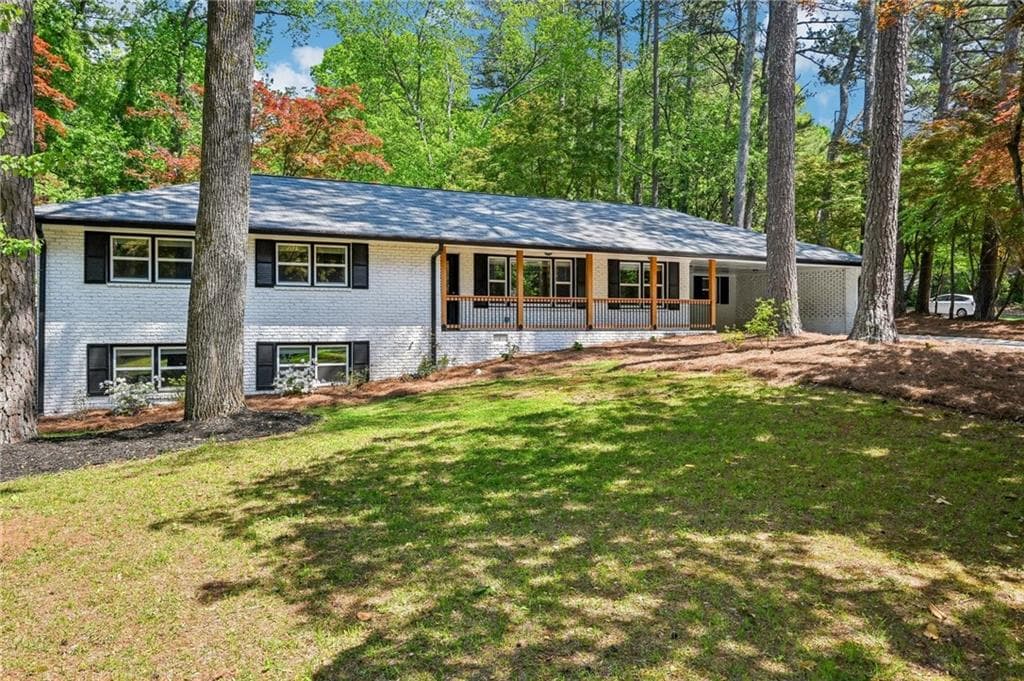 4 bedroom, 2 bathroom single family residence sold at 2301 Crestcliff Drive, Tucker, GA 30084