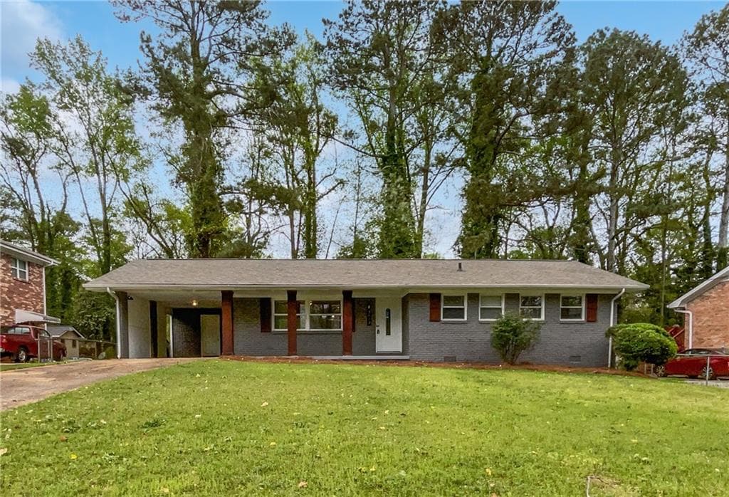 3 bedroom, 2 bathroom single family residence sold at 3653 Mecklinburg Place, Decatur, GA 30032