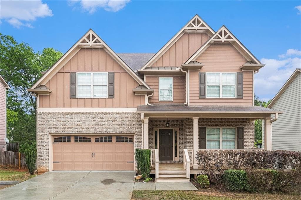 4 bedroom, 3 bathroom single family residence sold at 859 Walking Stick Trail, Auburn, GA 30011