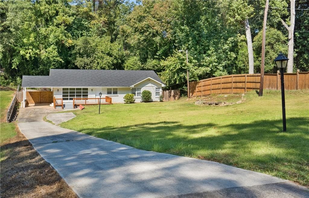 4 bedroom, 2 bathroom single family residence sold at 1345 SW DODSON Drive, Atlanta, GA 30311