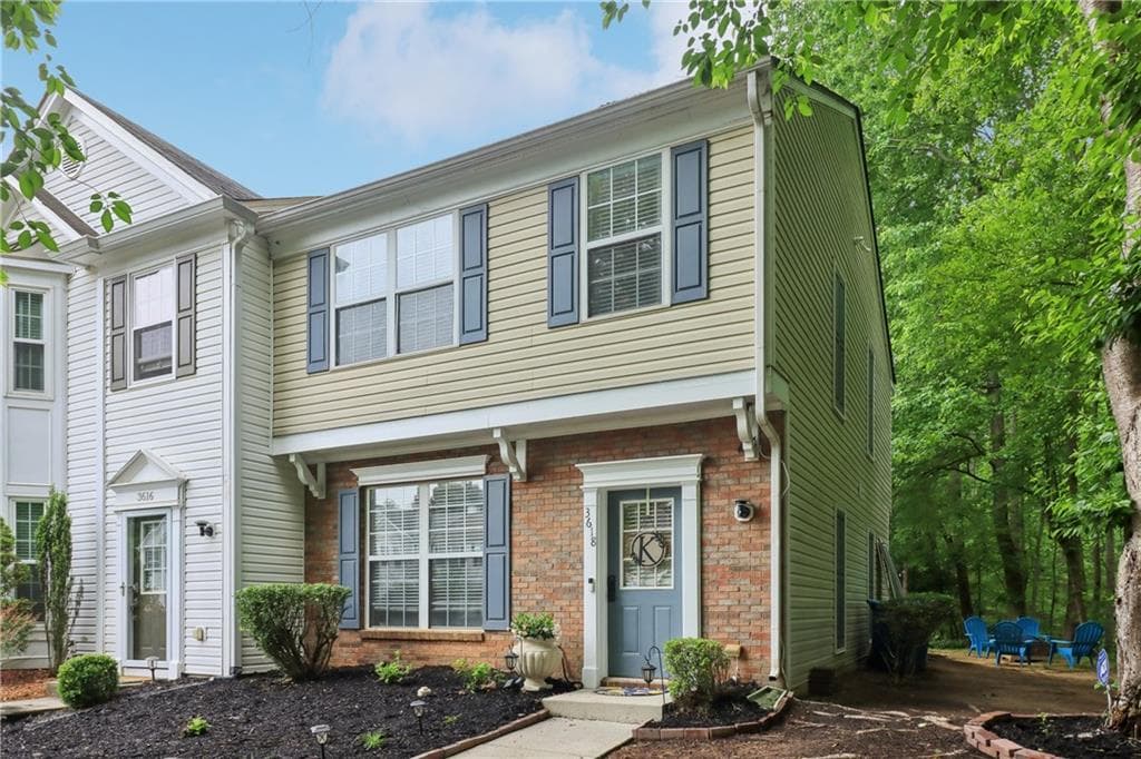 2 bedroom, 3 bathroom townhouse sold at 3618 Berkeley Court IV-A, Duluth, GA 30096