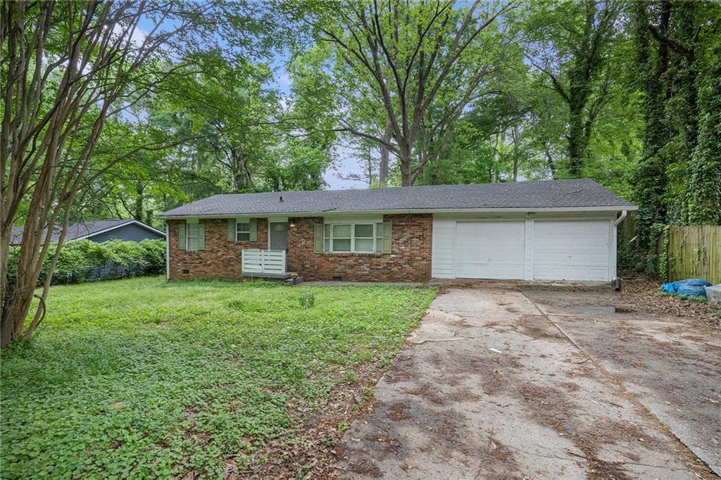 3 bedroom, 1 bathroom, 1,025 sq ft single family residence sold at 2412 Forrest Park Road, Atlanta, GA 30315