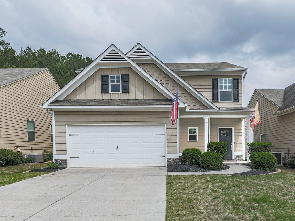 4 bedroom, 3 bathroom single family residence sold at 311 Stoney Hollow Road, Canton, GA 30114