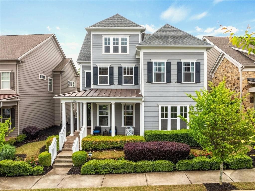 5 bedroom, 6 bathroom single family residence sold at 4020 Declaration Drive, Roswell, GA 30076