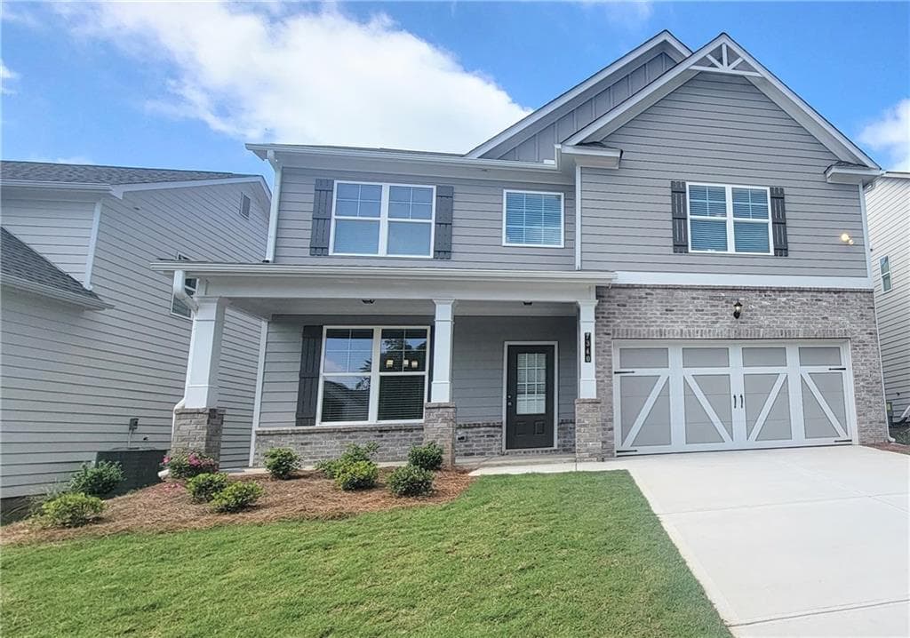 5 bedroom, 3 bathroom single family residence sold at 7340 Rocklin Lane, Flowery Branch, GA 30542