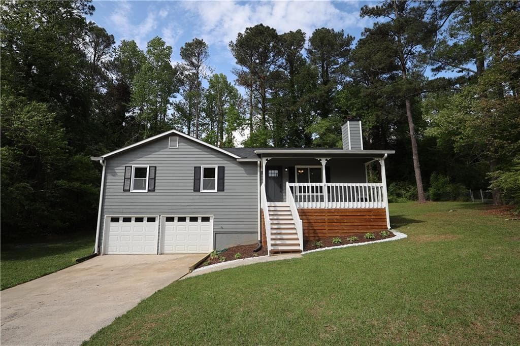3 bedroom, 2 bathroom single family residence sold at 443 Indian Hills Drive, Dallas, GA 30157