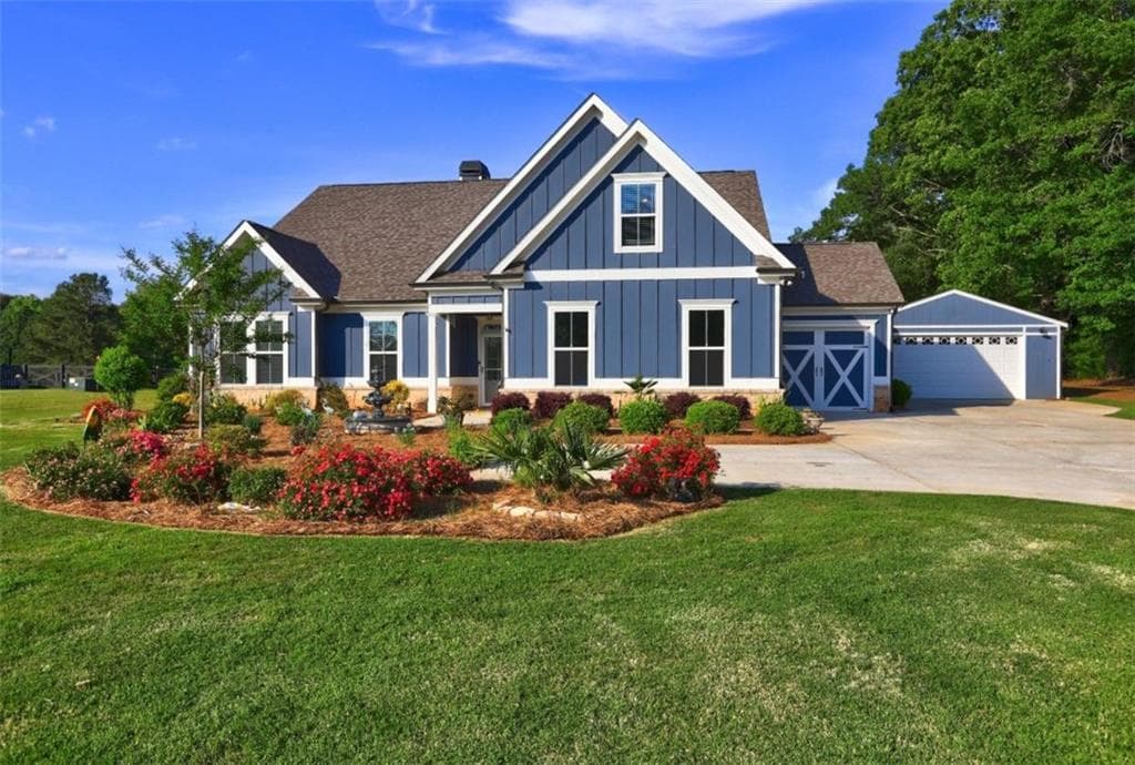 4 bedroom, 3 bathroom single family residence sold at 1960 Pannell Road, Monroe, GA 30655